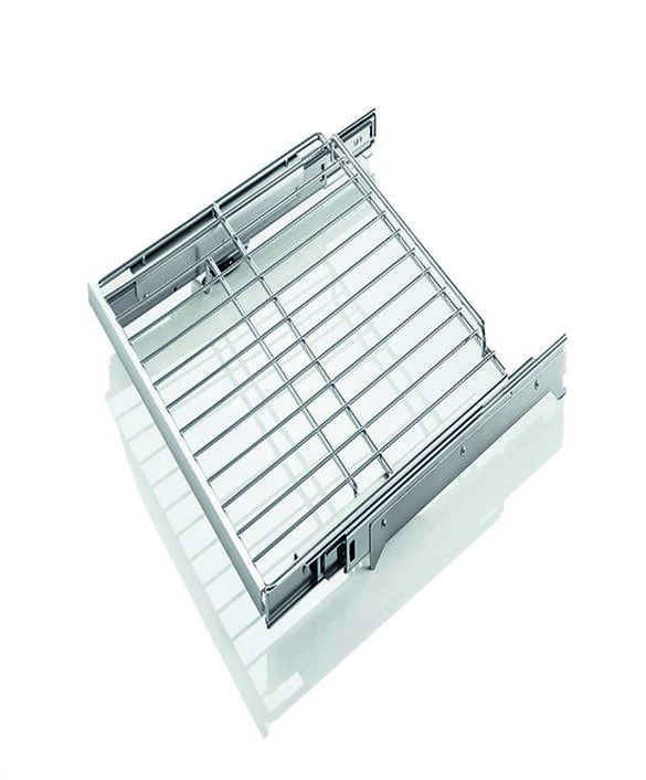 Full extension telescopic sliding shelf 248567